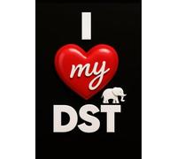 I Love My DST - Delta Sigma Theta - Greek Journals - Divine 9: 6x9 Blank Journal/Notebook