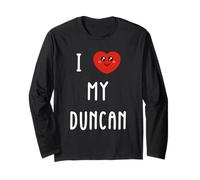 I Love My Duncan Name Funny Long Sleeve T-Shirt