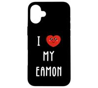 I Love My Eamon Name Funny Case for iPhone 16 Plus