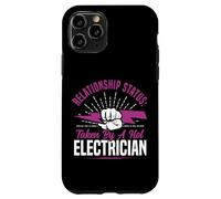 I Love My Electrician Wife Girlfriend Relationship Status: Case for iPhone 11 Pro