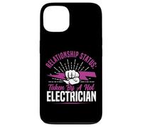 I Love My Electrician Wife Girlfriend Relationship Status: Case for iPhone 13