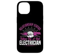 I Love My Electrician Wife Girlfriend Relationship Status: Case for iPhone 14