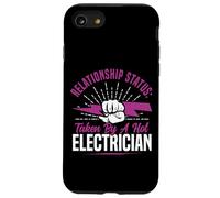 I Love My Electrician Wife Girlfriend Relationship Status: Case for iPhone SE (2020) / 7/8