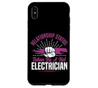 I Love My Electrician Wife Girlfriend Relationship Status: Case for iPhone XS Max