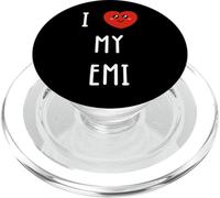 I Love My Emi Name Funny PopSockets PopGrip for MagSafe