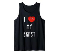 I Love My Ernst Name Funny Tank Top