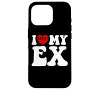 I Love My Ex Girlfriend Boyfriend Heart BF GF Men Women Idea Case for iPhone 16 Pro