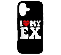 I Love My Ex Girlfriend Boyfriend Heart BF GF Men Women Idea Case for iPhone 17