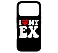 I Love My Ex Girlfriend Boyfriend Heart BF GF Men Women Idea Case for iPhone 17 Pro