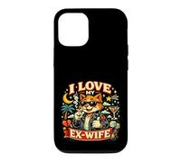 I Love My Ex Wife Cat Retro Party Casino Divorced Men Case for iPhone 12/12 Pro