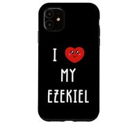 I Love My Ezekiel Name Funny Case for iPhone 11