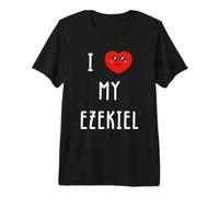 I Love My Ezekiel Name Funny Premium T-Shirt