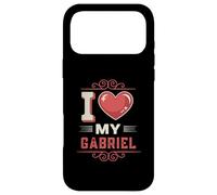 I Love My GABRIEL T-Shirt Name GABRIEL Case for iPhone 17 Pro Max