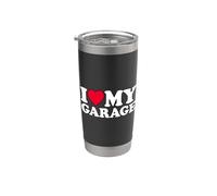I Love My Garage Stainless Steel Insulated Tumbler