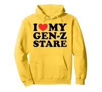 I Love My Gen-Z Stare - Funny Sarcastic Viral Meme Humor Pun Pullover Hoodie