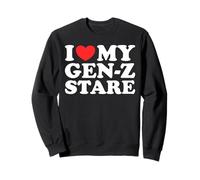 I Love My Gen-Z Stare - Funny Sarcastic Viral Meme Humor Pun Sweatshirt