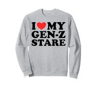 I Love My Gen-Z Stare - Funny Sarcastic Viral Meme Humor Pun Sweatshirt