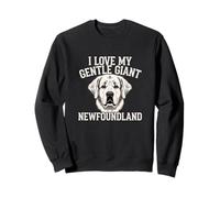 I Love My Gentle Giant Newfoundland Dog Lover Pet Owner Sweatshirt
