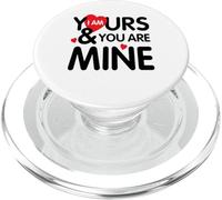 I Love My Girlfriend I am yours you are mine I Heart My Girl PopSockets PopGrip for MagSafe