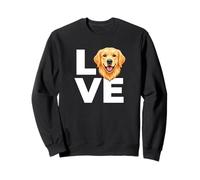 I Love My Golden Retriever Dog Lover Pet Owner Sweatshirt
