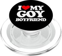 I Love My Goy Boyfriend - Funny Saying Sarcastic Cute Jewish PopSockets PopGrip for MagSafe