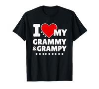 I Love My Grammy and Grampy Grandkids T-Shirt