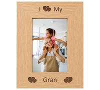 I Love My Gran 6x4 Oak Effect Photo Picture Frame Keepsake Gift