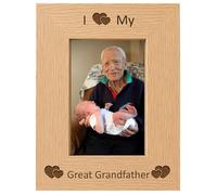 I Love My Great Grandfather 6x4 Photo Picture Frame Keepsake Gift Idea