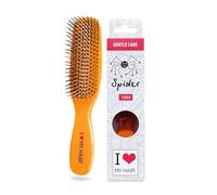 I Love My Hair Detangler Brush - For All Hair Types - Wet or Dry Hair - Spider Series - Small Size - Orange