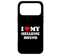I Love My Hellenic Hound Hellinikos Ichnilatis Case for iPhone 17 Pro Max