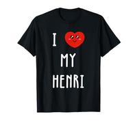 I Love My Henri Name Funny T-Shirt