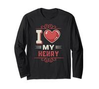 I Love My HENRY T-Shirt Name HENRY Long Sleeve T-Shirt