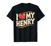 I Love My Henry T-Shirt Name Henry T-Shirt