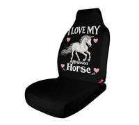 I Love My Horse Cute Car Seat Covers 1PCS