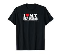 I Love My Hot Cougar Girlfriend I core My Hot Cougar GF T-Shirt