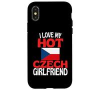 I Love My Hot Czech Girlfriend Funny Czech Republic Case for iPhone X/XS