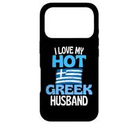I Love My Hot Greek Husband Funny Greece Relationship Case for iPhone 17 Pro