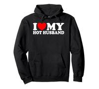 I Love My Hot Husband Funny Romantic Couples Matching Set Pullover Hoodie