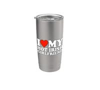 I Love My Hot Irish Girlfriend Stainless Steel Insulated Tumbler