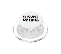 I Love My Hot Japanese Wife PopSockets PopGrip for MagSafe