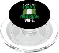 I Love My Hot Nigerian Wife Funny Nigeria Relationship PopSockets PopGrip for MagSafe