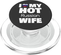 I Love My Hot Russian Wife Married To Hot Russia Girl PopSockets PopGrip for MagSafe