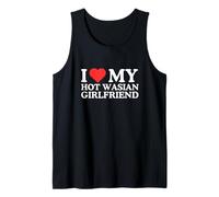 I Love My Hot Wasian GF Girlfriend Funny Gen Z Meme Dating Tank Top