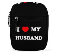 I Love My Husband Small Crossbody Bag for Men Women