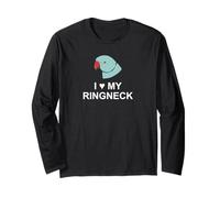 I Love My Indian Ringneck Parakeet Long Sleeve T-Shirt