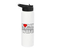 I Love My Italian Wife Stainless Steel Insulated Water Bottle