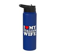I Love My Italian Wife Stainless Steel Insulated Water Bottle