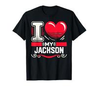 I Love My JACKSON T-Shirt Name JACKSON T-Shirt