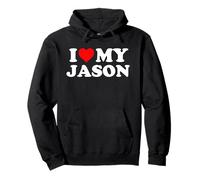 I Love My Jason Pullover Hoodie