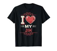 I Love My JIM T-Shirt Name JIM T-Shirt